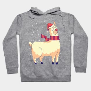 Christmas Alpaca Hoodie